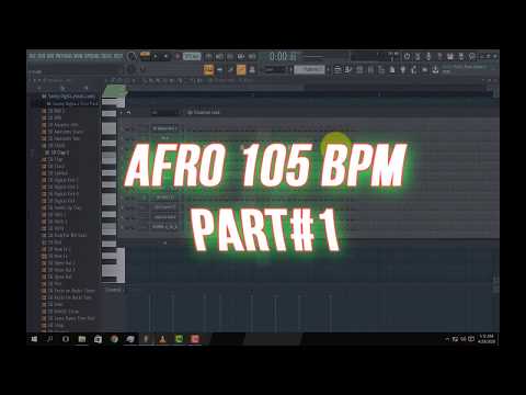 AFRO 105 Bpm Wizkid, Rema TYPE BEAT PART.1