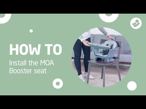 How to use the Maxi-Cosi Moa as a booster seat