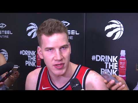 Raptors Media Day: Jakob Poeltl - September 25, 2017