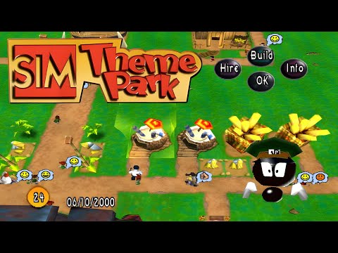 Sim Theme Park Full Gameplay No Commentary