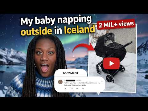 Reacting to my Viral Video - Letting My Baby Nap Outside in Iceland