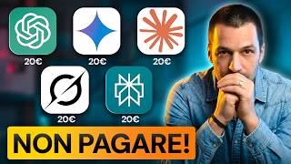 Ho provato 12 Tool AI GRATIS Nuovi (Distruggono quelli a Pagamento)