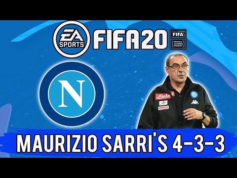 Recreate Maurizio Sarri's Napoli 4-3-3 (Sarrismo) in FIFA 20 | Custom Tactics Explained