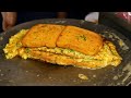 Epic Buttery Street Omelette Sandwich Ultimate Egg Bread Layer On Tawa Indian Street Food