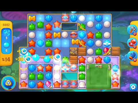 Fishdom 2021 - Level 5862   #playrix #fishdom #gaming