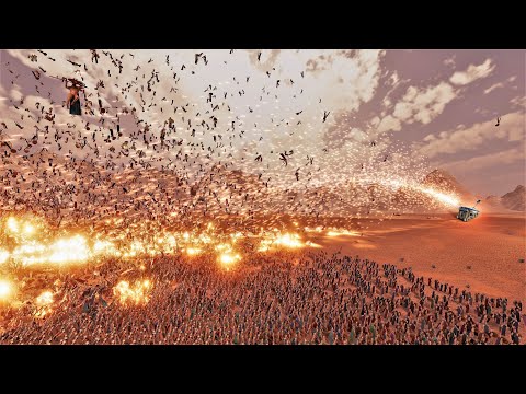 INSANE FIRE CATAPULT vs 1,000,000 SPARTANS - Ultimate Epic Battle Simulator 2 | UEBS 2