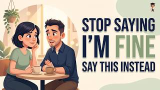 Stop Saying "I'm Fine" 😮 Say THIS Instead to Sound Like a Native | Talk About Feelings in English