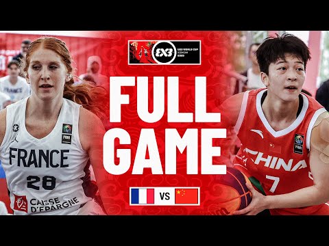 France 🇫🇷 vs China 🇨🇳 | Women | Full Quarter-Finals Game | FIBA 3x3 U23 World Cup 2025