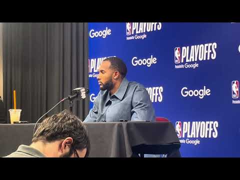 Evan Mobley Game 2 Postgame Press Conference (First Round vs Miami Heat) | Cleveland Cavaliers