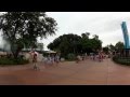 Walt Disney World Epcot Center Walk Through In The Rain June 8th 2012 HD