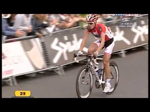Vuelta a Espana 2009 - stage 21 - Final sprint in Madrid, small crash, Valverde gets first GT win
