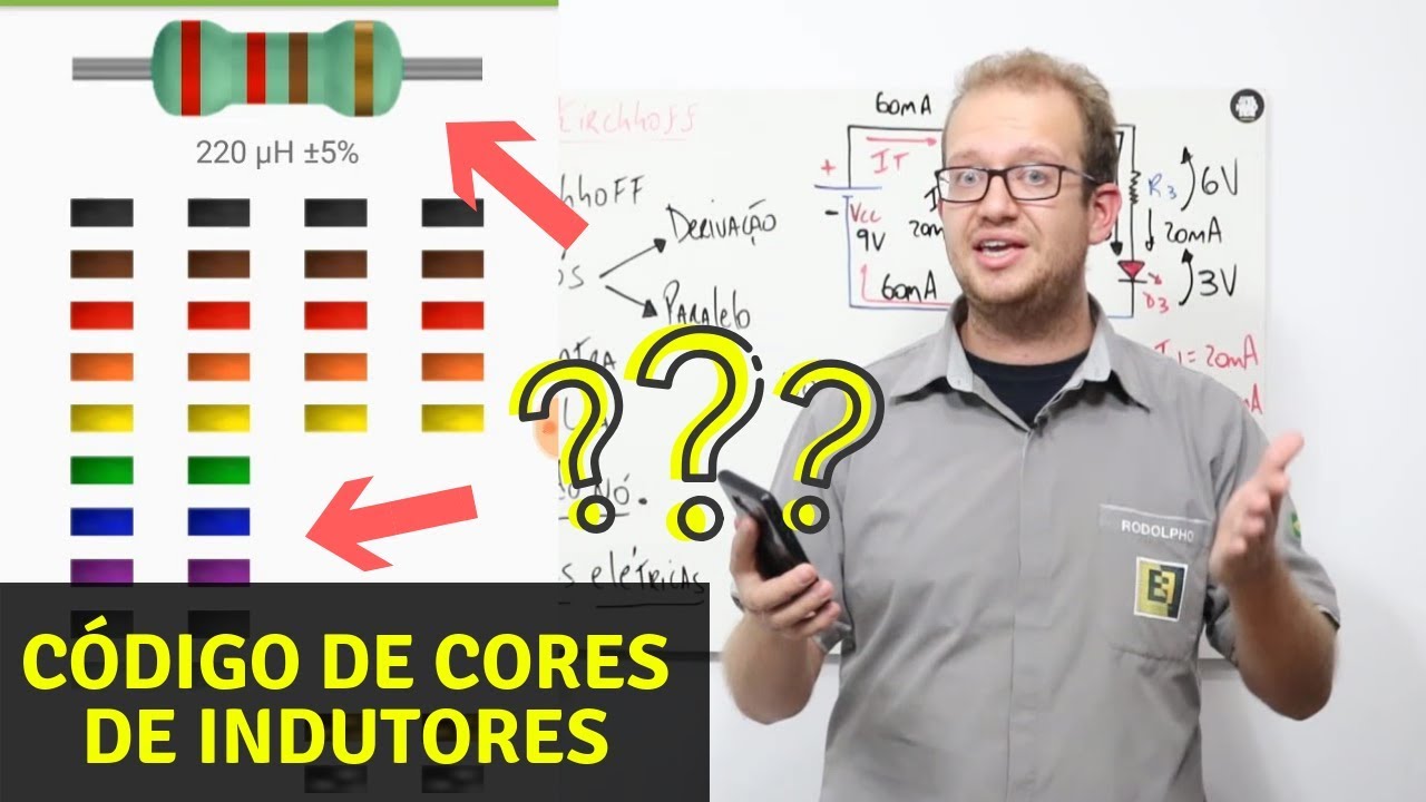 Dessa você não sabia - Código de Cores de Indutores - Eletrônica Fácil