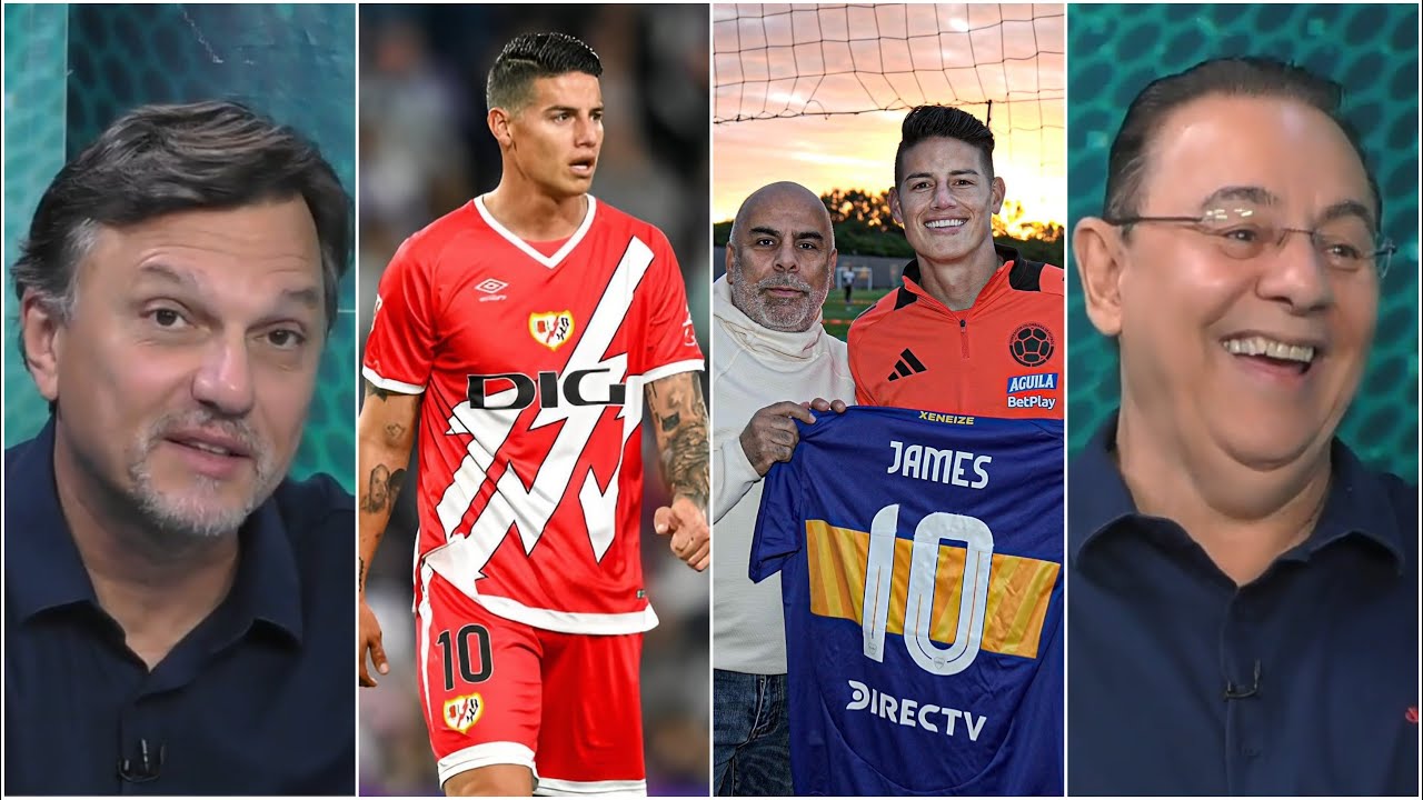 JAMES RODRÍGUEZ TEM NOVO 'ALVO'!! "DeJames Sonhar" Flávio Prado NÃO DEIXA passar SITUAÇÃO do meia.