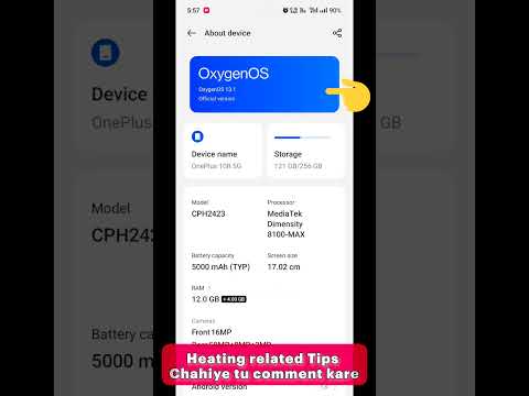 Fix Heating 🔥 Problem OnePlus Device || All devices #short #tech