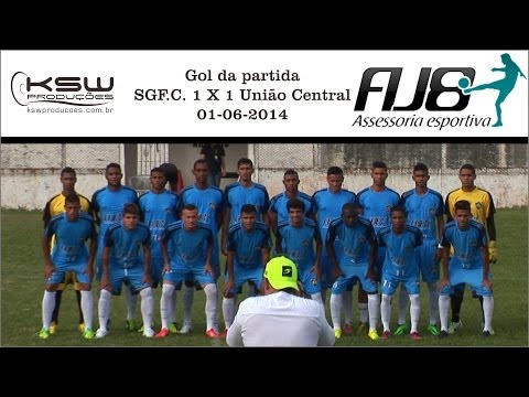 SÃO GONÇALO F. C. 1 X 1 UNIÃO CENTRAL F.C.