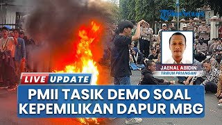 Diduga Dapur MBG Dimiliki oleh Sejumlah Pejabat, PMII Gelar Demo di Depan DPRD Kota Tasikmalaya