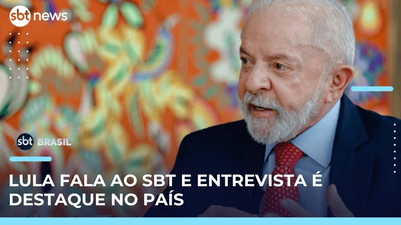 Entrevista de Lula ao SBT Brasil repercute na política e na imprensa | #SBTBrasil