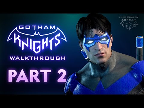 Gotham Knights Walkthrough - Part 2 - The Langstrom Drive [4K 60fps]