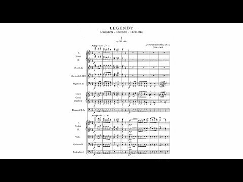 Dvořák: Legends for Orchestra, Op. 59, B 122 (with Score)