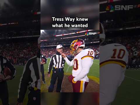 ROUGH coin toss😅 #nfl #football #snf #commandefs #broncos