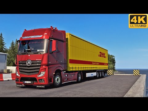 [TS-PC] ETS2 4K | POMEZANIA EA | ACTROS MP4 1846 | GORAJ - MALBORK WIELBARK