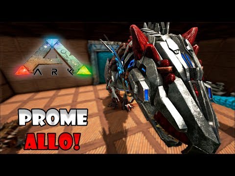 DOMAMOS O MONSTRO: PROME ALLOSSAURO!!!! - ARK SURVIVAL EVOLVED: PROMETHEUS V2 ◄BaconsExtreme► #07