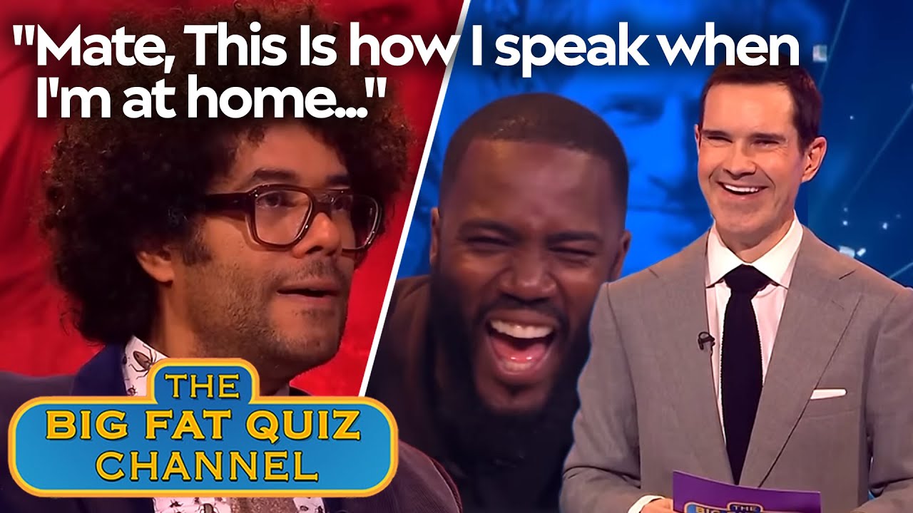 Richard Ayoade's Real Voice Has Mo Gilligan In Near Tears | Big Fat Quiz