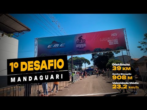 1° Desafio - EMC Mandaguari PR  | #mtb #ciclismo #gopro #xcmtb #montainbike #goprohero10