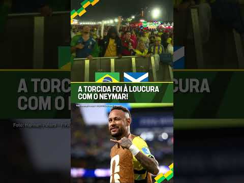 O NEYMAR ENTROU E A TORCIDA FICOU MALUCA! #shorts