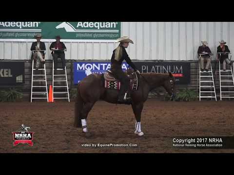 One Last Nite & Elena Wuorimaa Novice Horse Non Pro - NRHA Futurity 2017