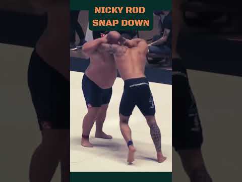 NICKY ROD SNAP DOWN AT ADCC #shorts