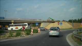 preview picture of video 'Kielce by pass - Poland to Hungary by camper van part 14'