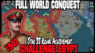 🔥EGYPT 1943 CHALLENGE CONQUEST🔥1-Star 35 Round Achievement