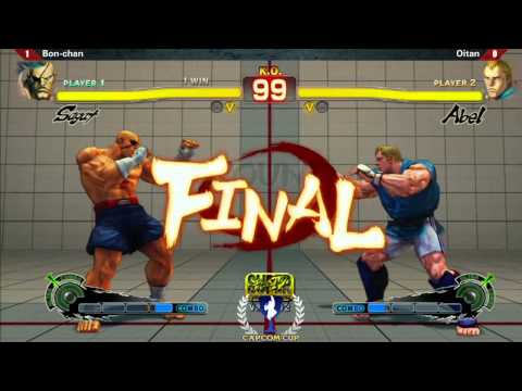 SSF4AE Bon Chan vs Oitan - TGS CapcomCup Qualifier