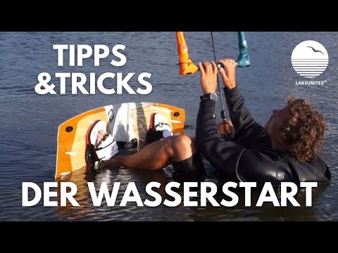 KITESURFING: WATERSTART - Learn faster with tips and tricks from LakeUnited