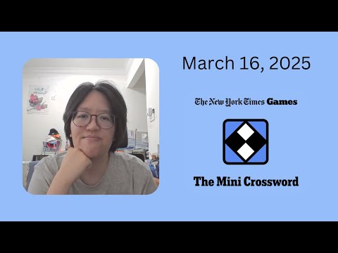 Nyt Mini Crossword March 16