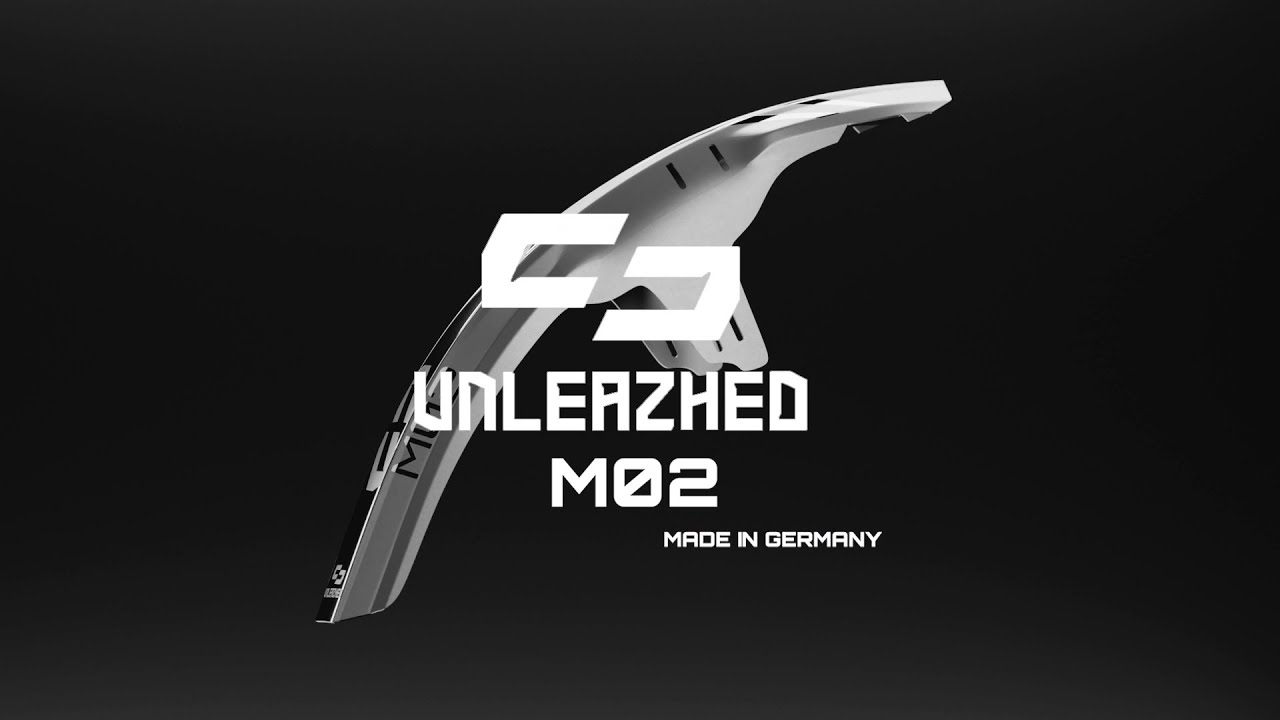 Unleazhed M02 front MTB mudguard – official Unleazhed video