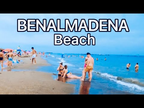 Benalmadena Spain Beach Walk , September 2021! Malaga Costa Del Sol