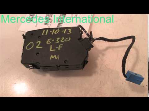 2002 Mercedes E320 LH SEAT SWITCH ID 2108208910 - mbiparts.com Used OEM Mercedes Parts - Dism... OEM