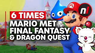 6 Times Super Mario Met Final Fantasy & Dragon Quest