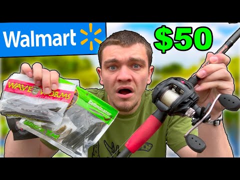 $50 Walmart Fishing Challenge! (Florida Edition)