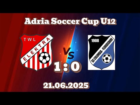 Adria Soccer Cup U12 TWL Elektra vs. SC Columbia Floridsdorf 1:0 - 21.06.2025