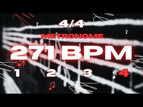 271 BPM - 4/4 Metronome
