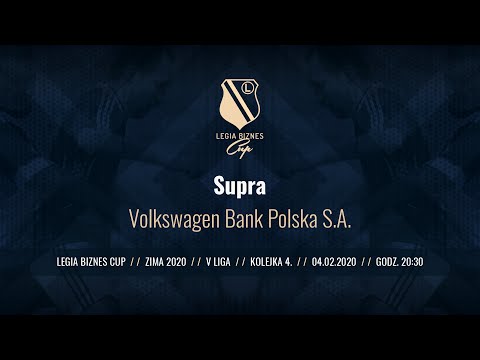 Skrót spotkania Supr - Volkswagen Bank Polska S.A. ( Legia Biznes Cup Zima 2020 )