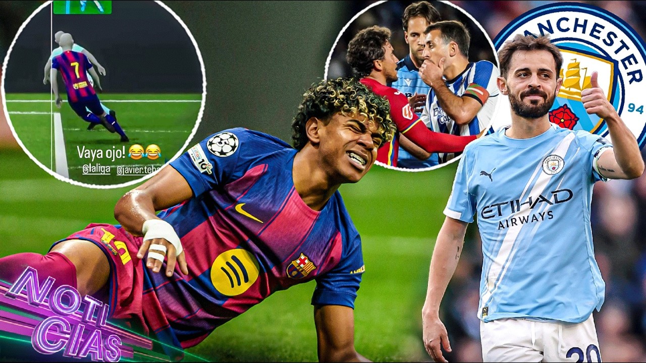 ¿Se rompió Lamine?; Ferran vs VAR | Récord histórico de Bernardo | Escándalo: Insulto de Oyarzabal