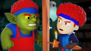 Knock Knock Knock! Who’s There? (Halloween Special) | D Billions Kids Songs