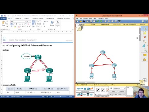 5.1.5.8 Lab - Configuring OSPFv2 Advanced Features