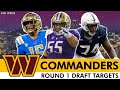 Commanders Round 1 Draft Targets: QB Options At #2 + TRADE UP In Round 1 Of The 2024 NFL Draft?