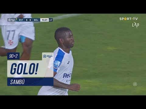 Golo Sambú: Estoril Praia 5-(1) Belenenses (Taça da Liga 23/24 - 2ª Fase)