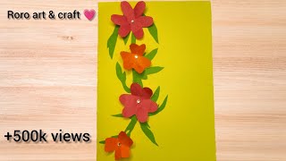 How to make a yellow card with butterfly 🦋🦋 on it. easy and simple card handmade 🤞💗